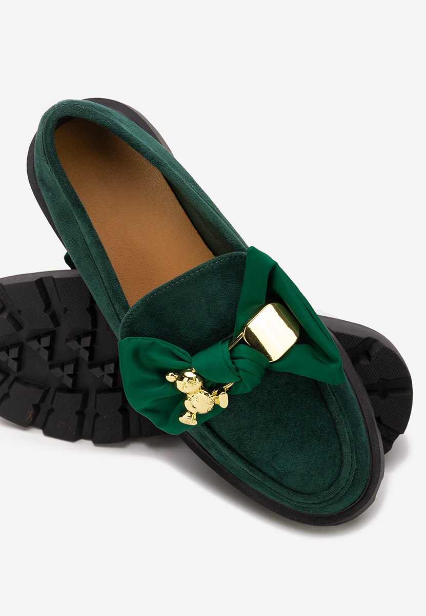 Mokasinke ženske Desana zeleno