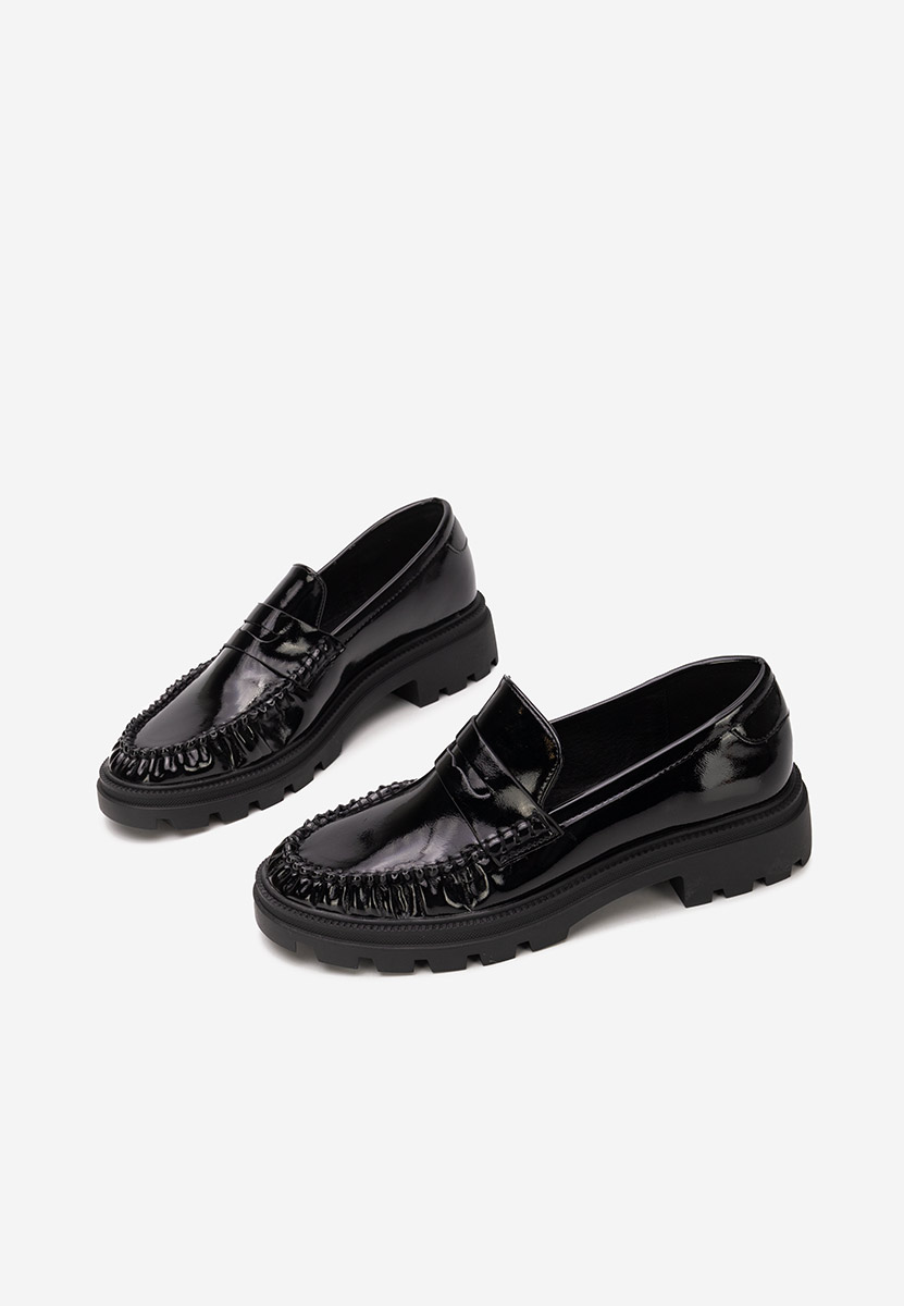 Ženske mokasinke Eleonora crno