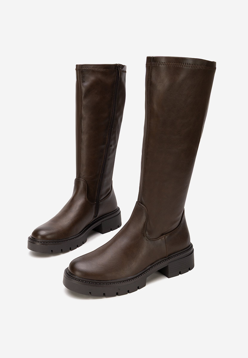 Ženske čizme Nicoua V2 braon