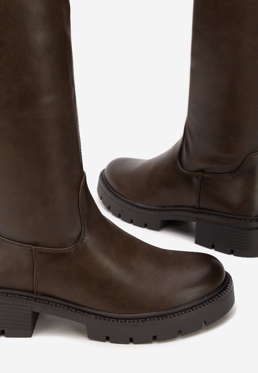 Ženske čizme Nicoua V2 braon