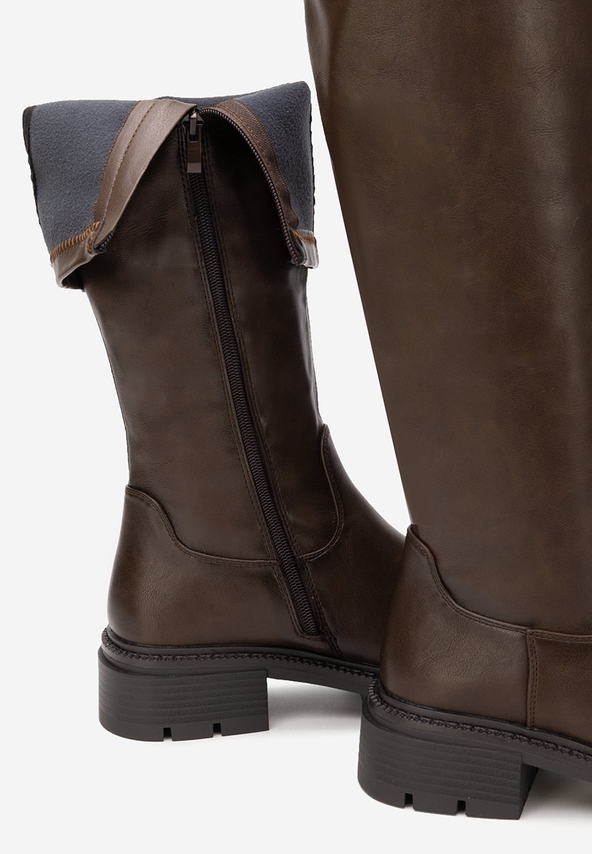 Ženske čizme Nicoua V2 braon