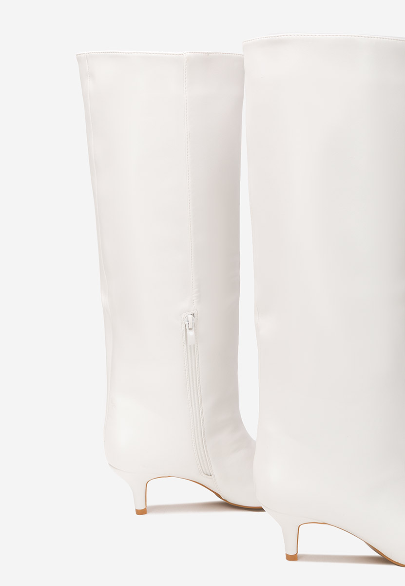 Elegantne čizme Brelisa bijele