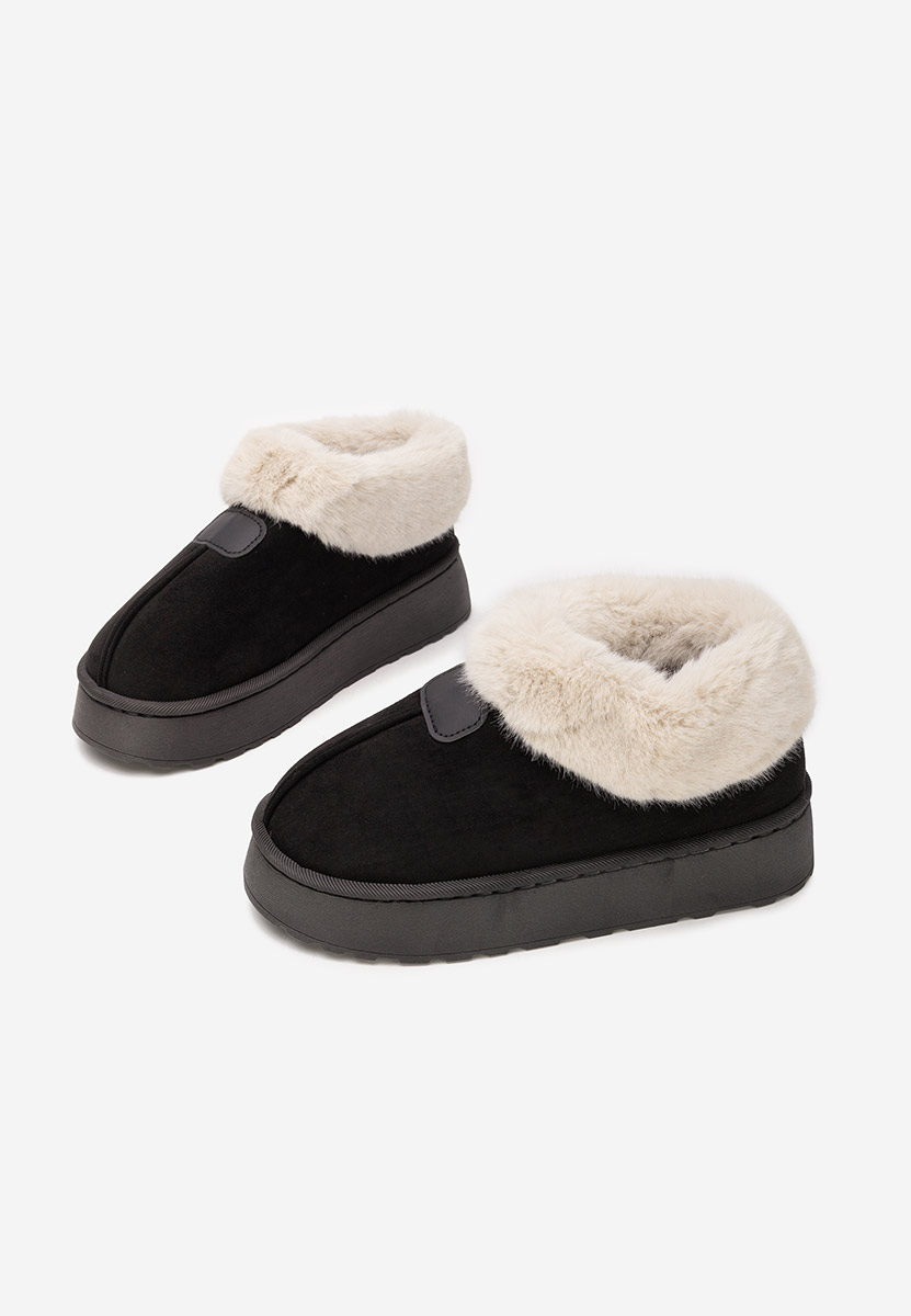 Gležnjače s platformom Elarva crno