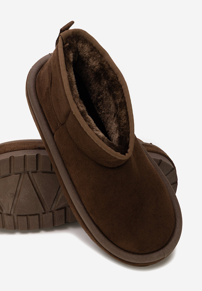 Čizme s platformom Libby braon