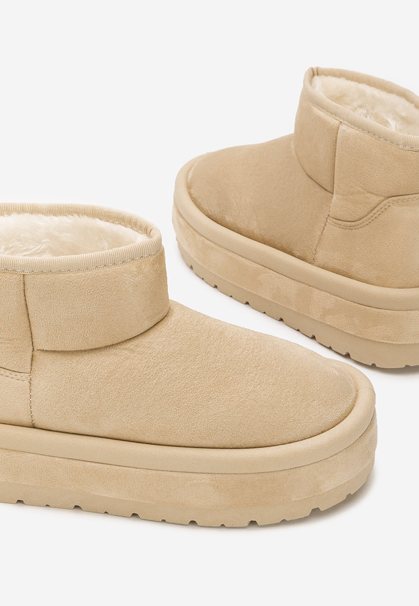 Čizme s platformom Libby bež