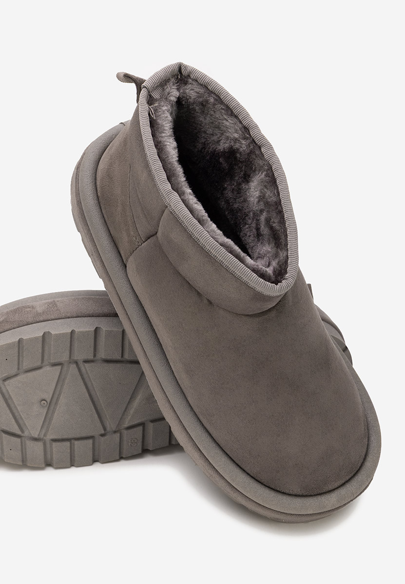 Čizme s platformom Libby sivo