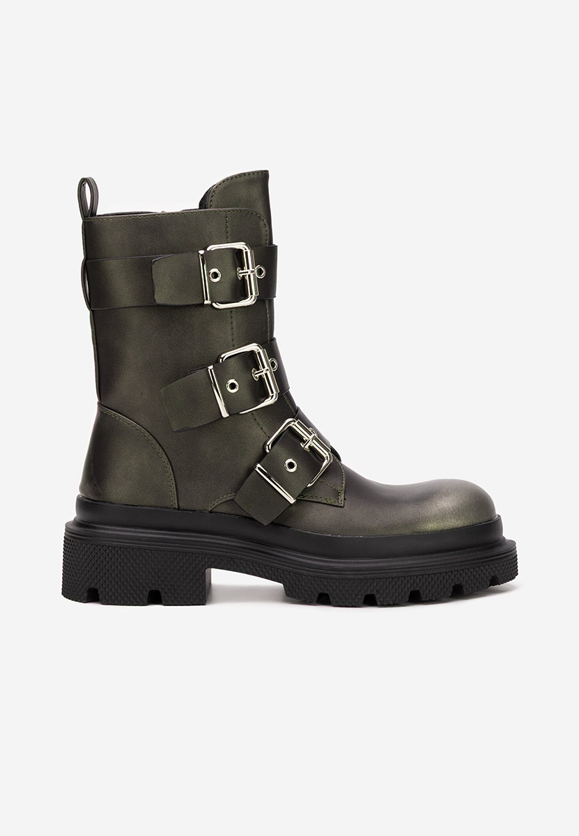 Ženske čizme Mioala sivo