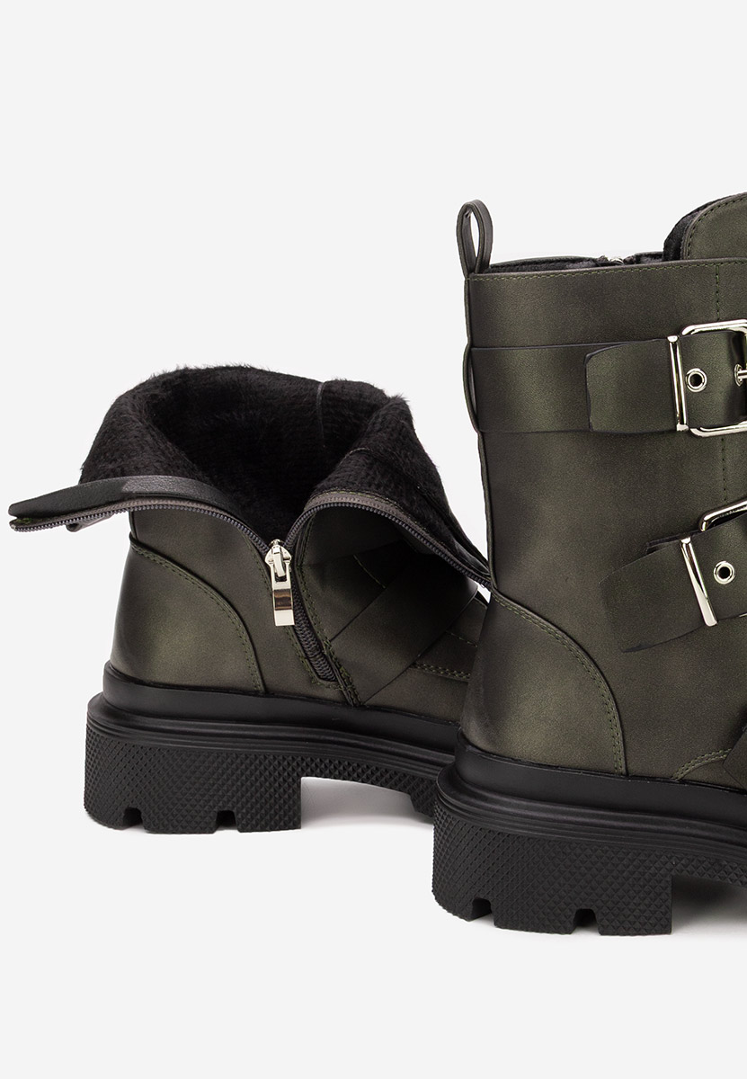 Ženske čizme Mioala sivo