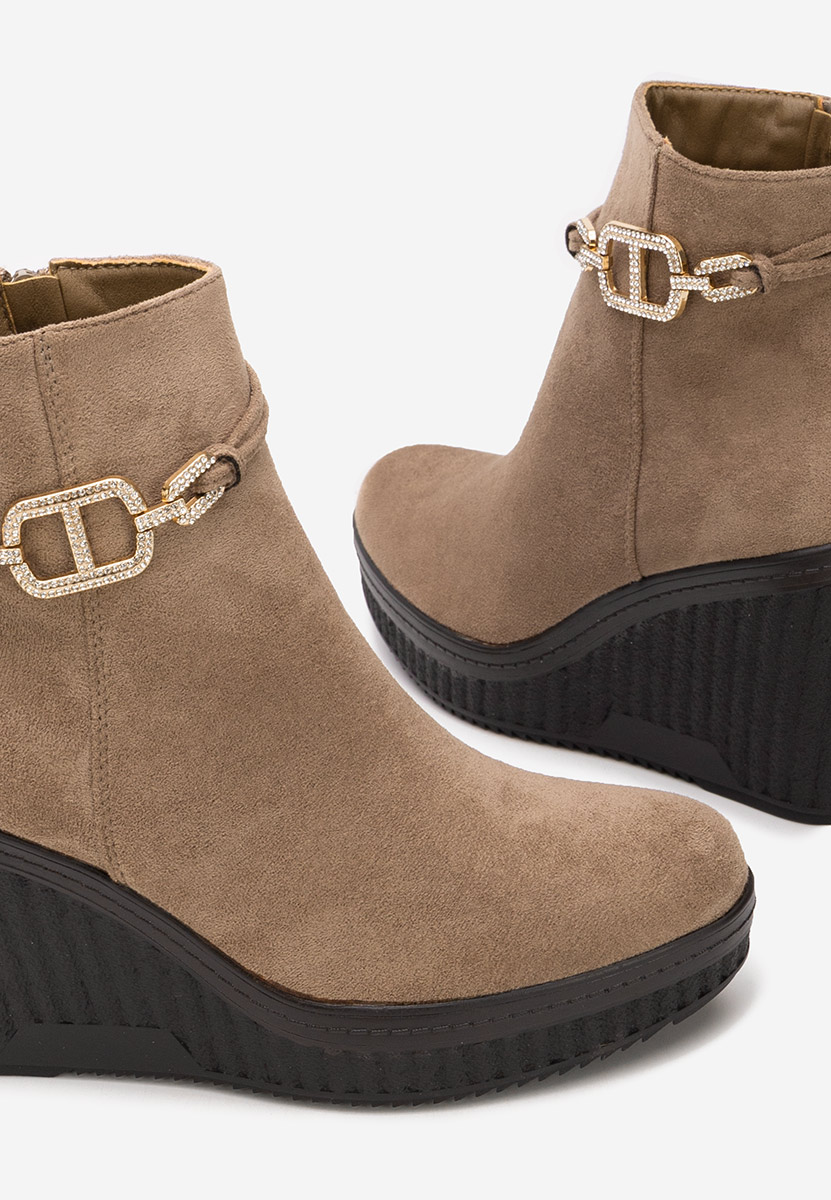 Polučizme na punu petu Charlet V3 kaki