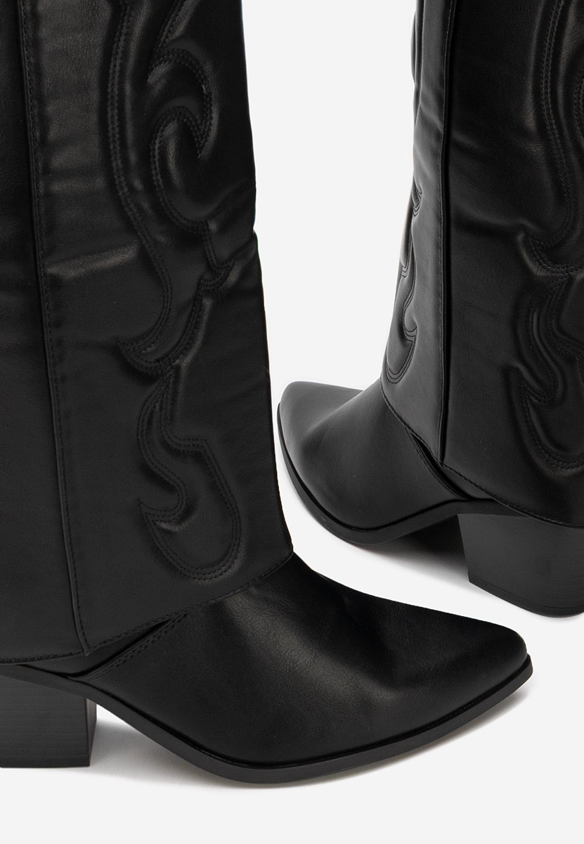 Kaubojske čizme Mioana crno