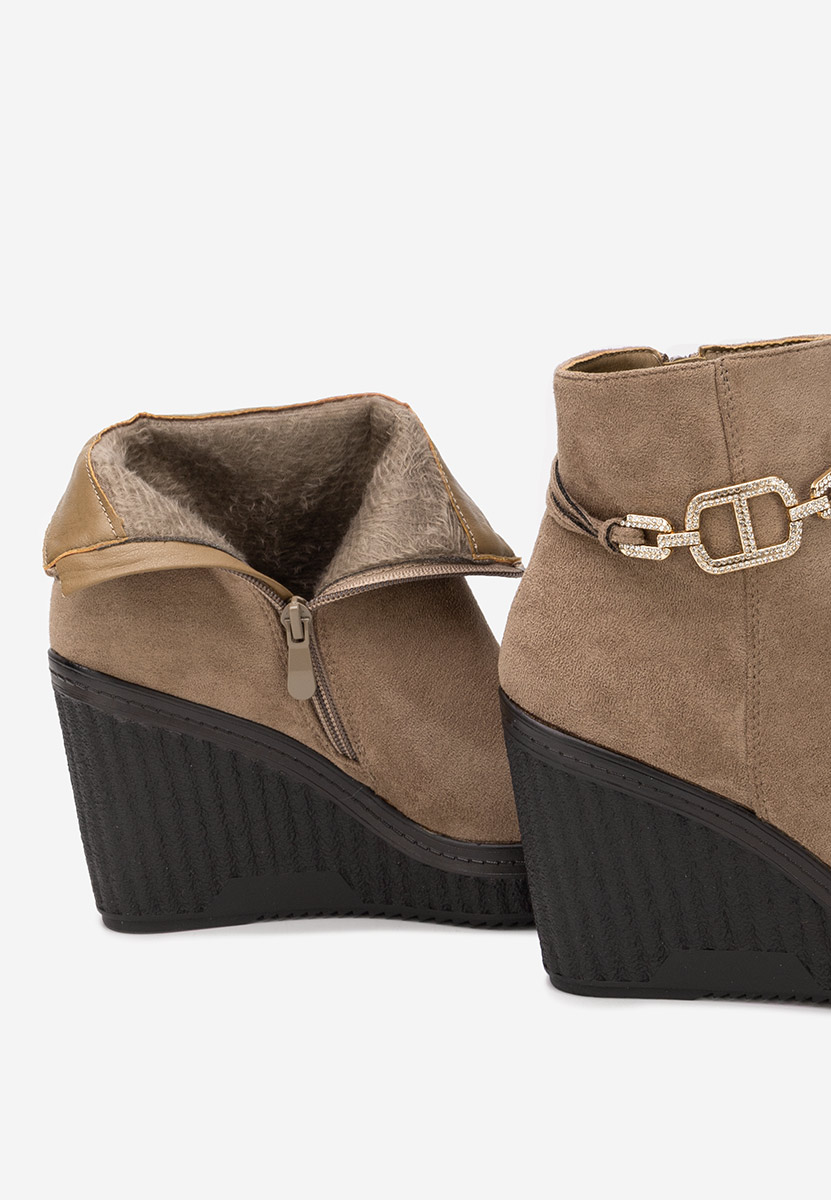 Polučizme na punu petu Charlet V3 kaki