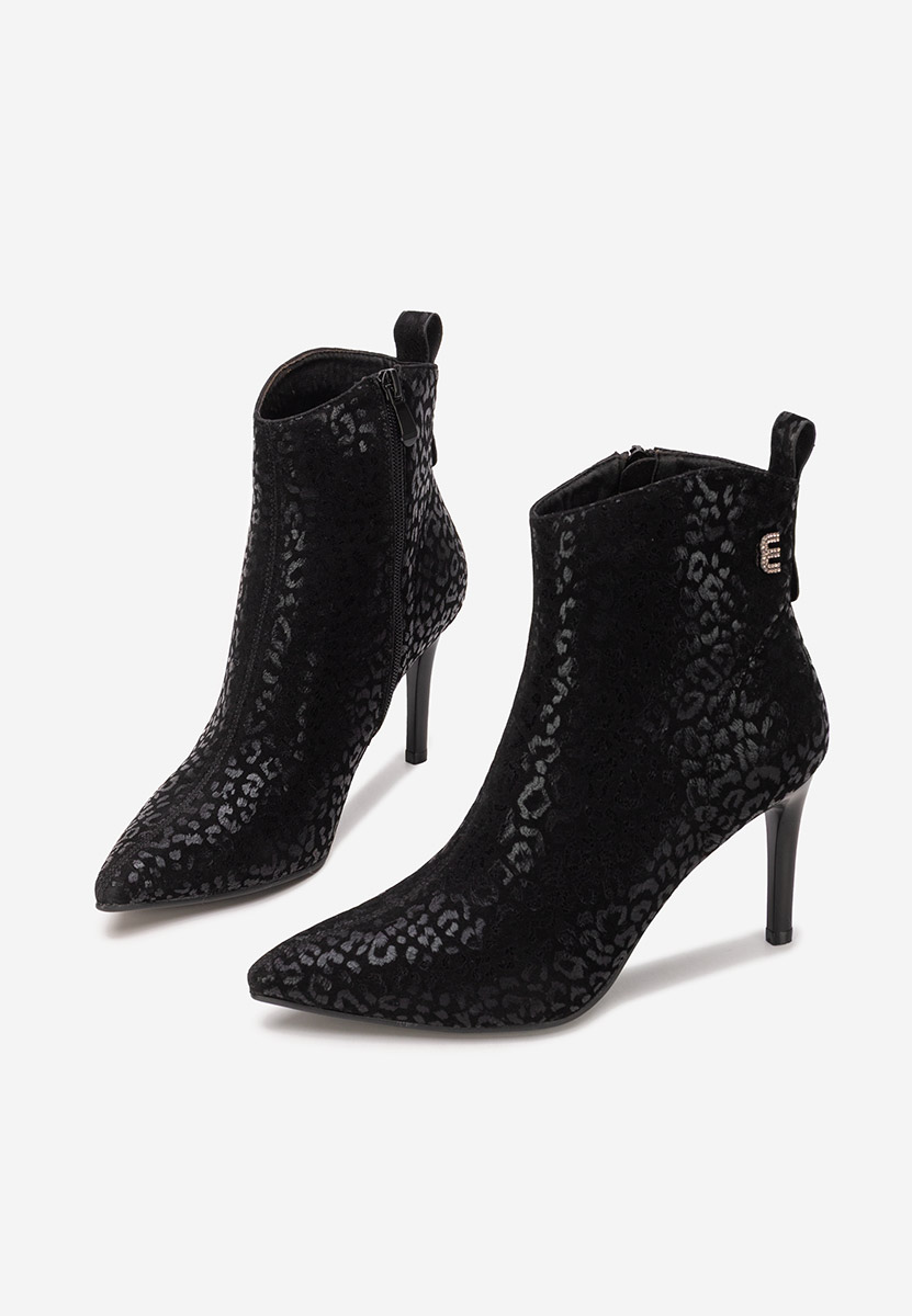 Štikle gležnjače Vanessia crno