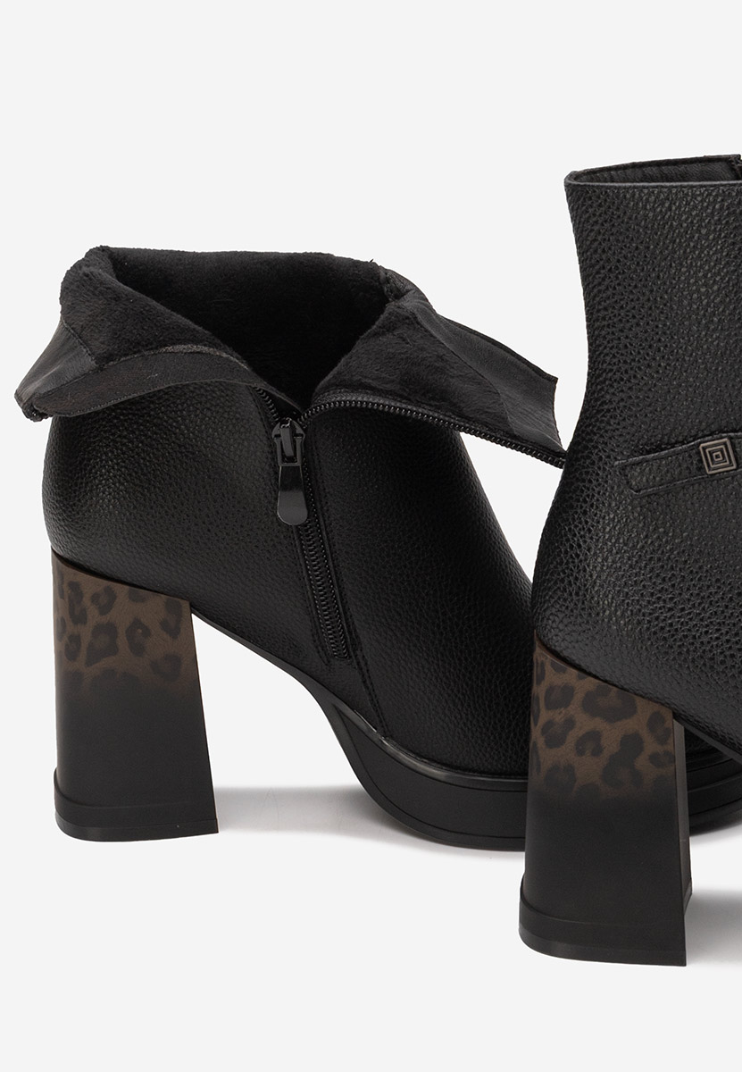 Gležnjače na block petu Rannia crno