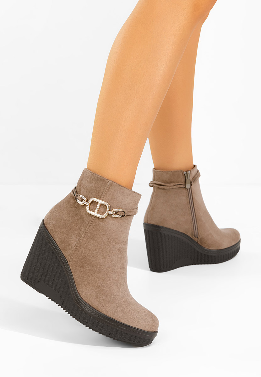 Polučizme na punu petu Charlet V3 kaki