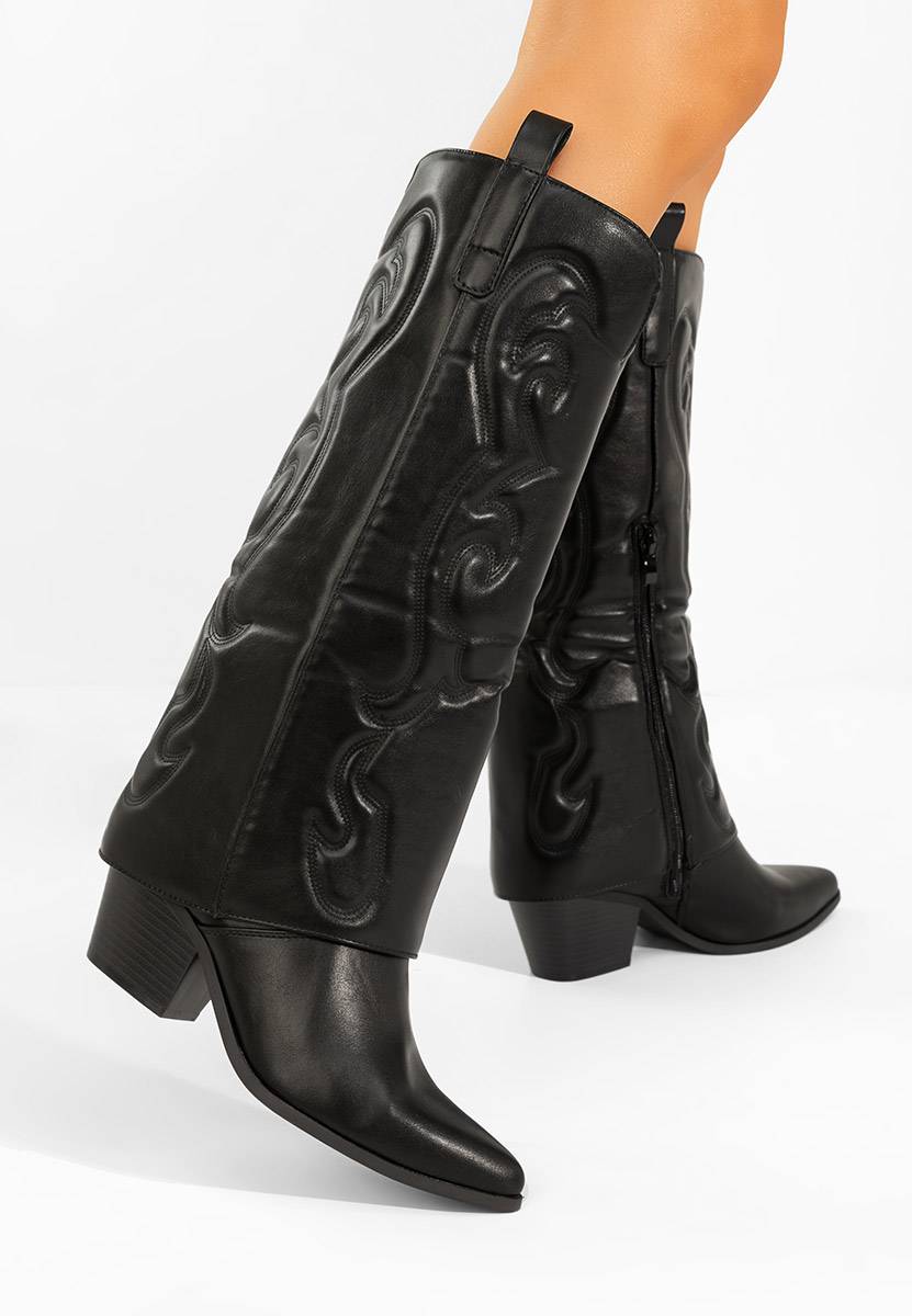 Kaubojske čizme Mioana crno