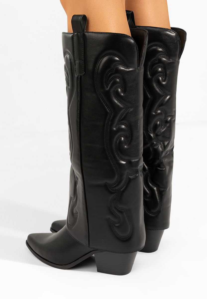 Kaubojske čizme Mioana crno