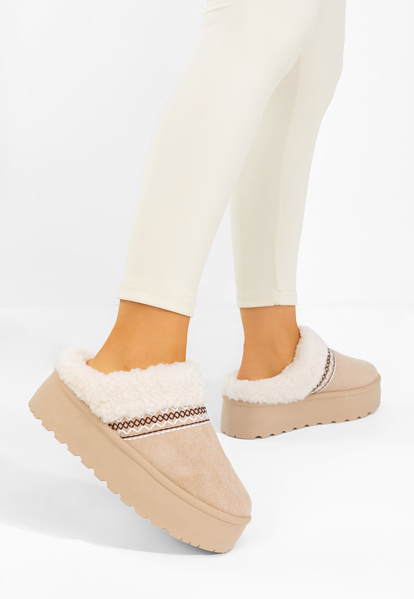 Ženske klompa Anelisse bež