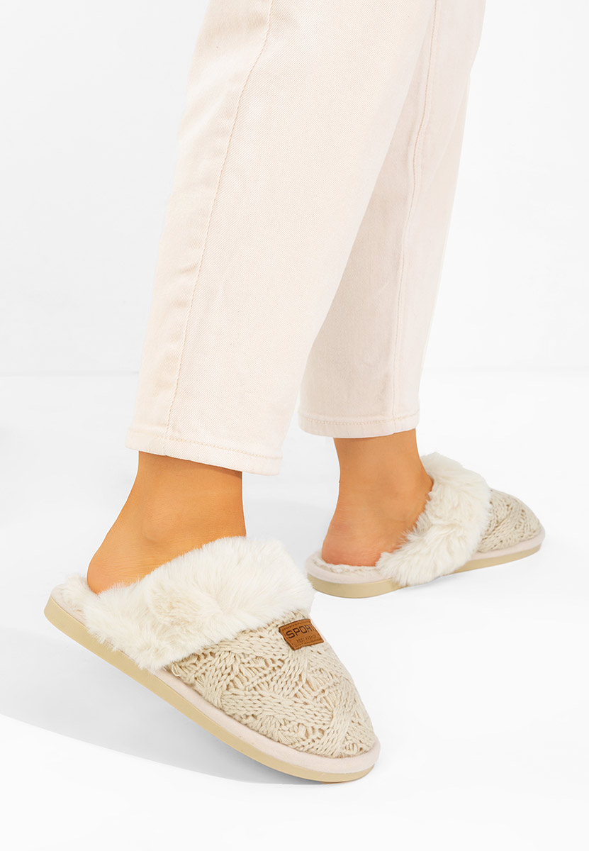 Kućna obuća Ginesa bež