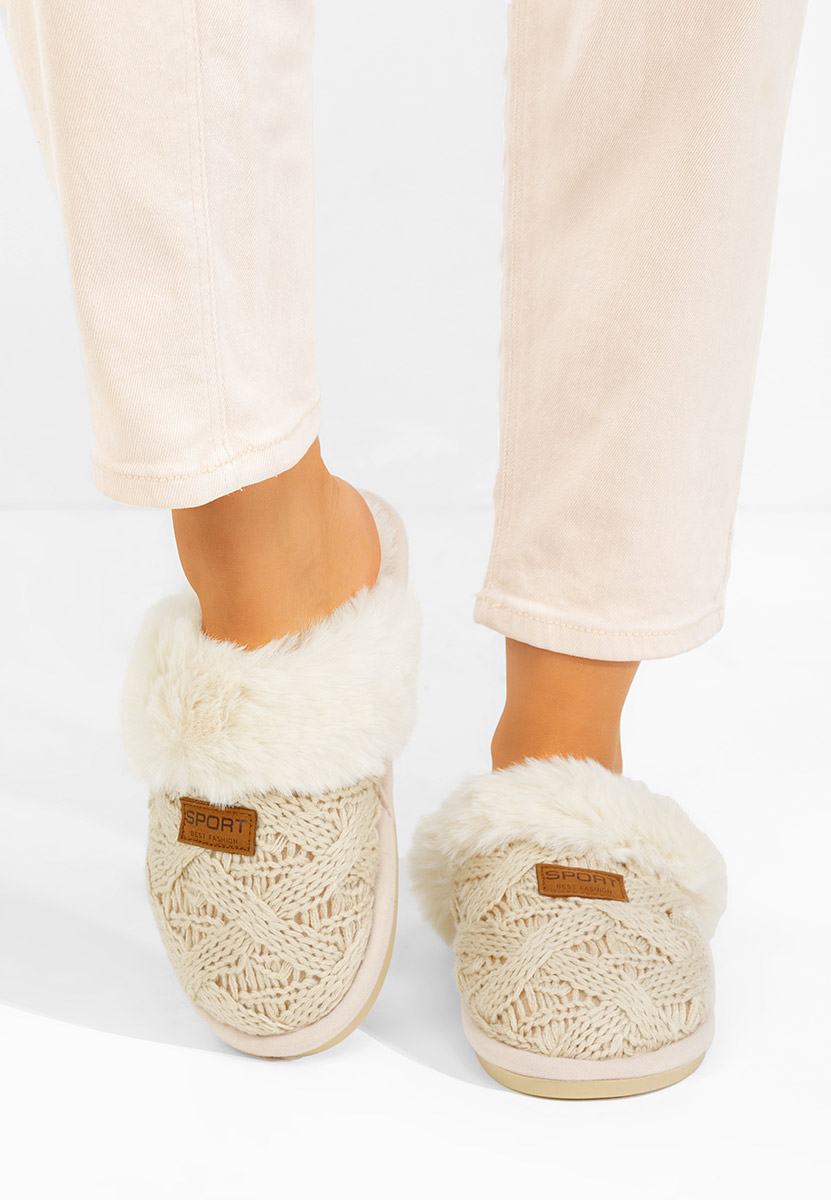 Kućna obuća Ginesa bež