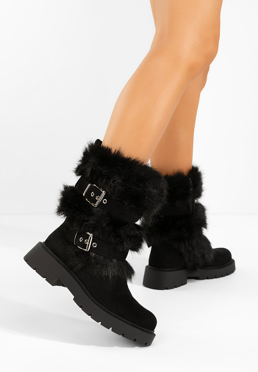 Zimske čizme za žene Nelisia crno