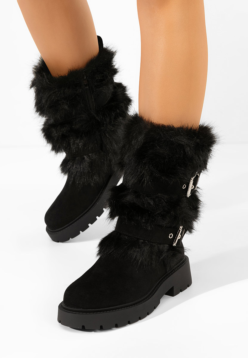 Zimske čizme za žene Nelisia crno
