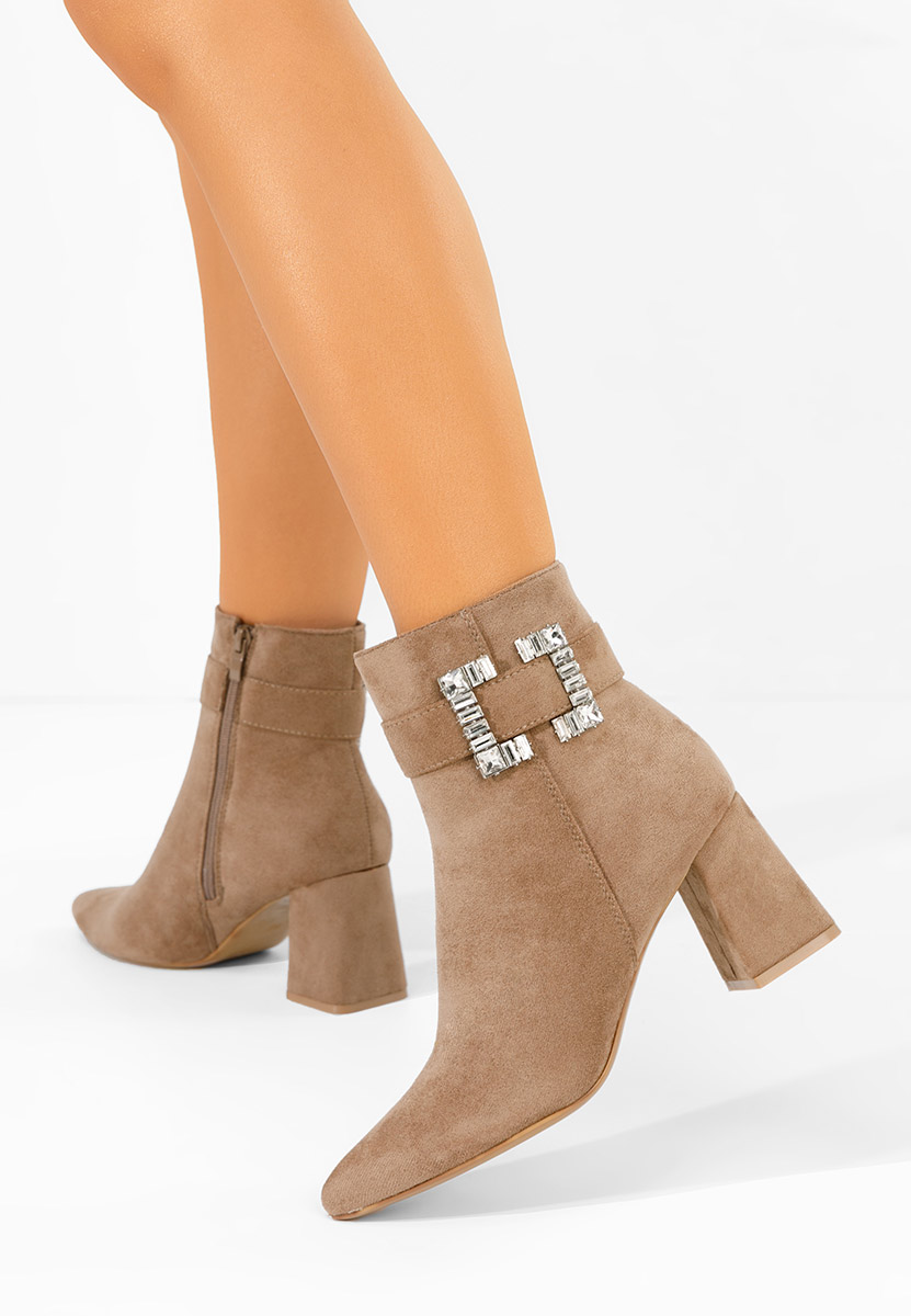 Elegantne gležnjače Lievine kaki