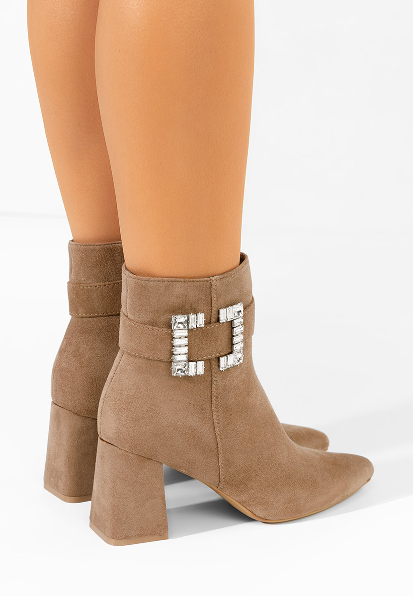 Elegantne gležnjače Lievine kaki