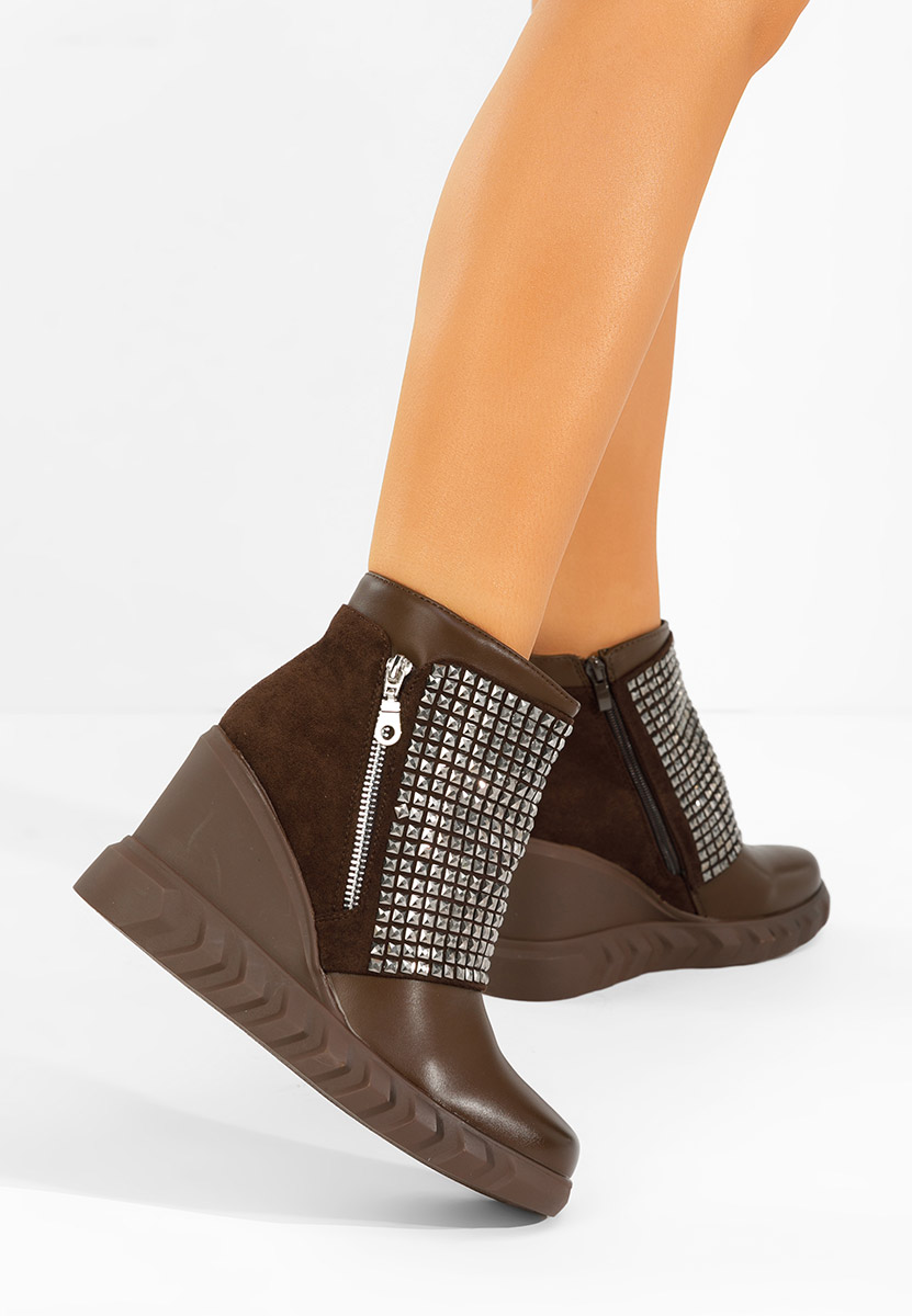 Gležnjače na punu petu Ismelora braon