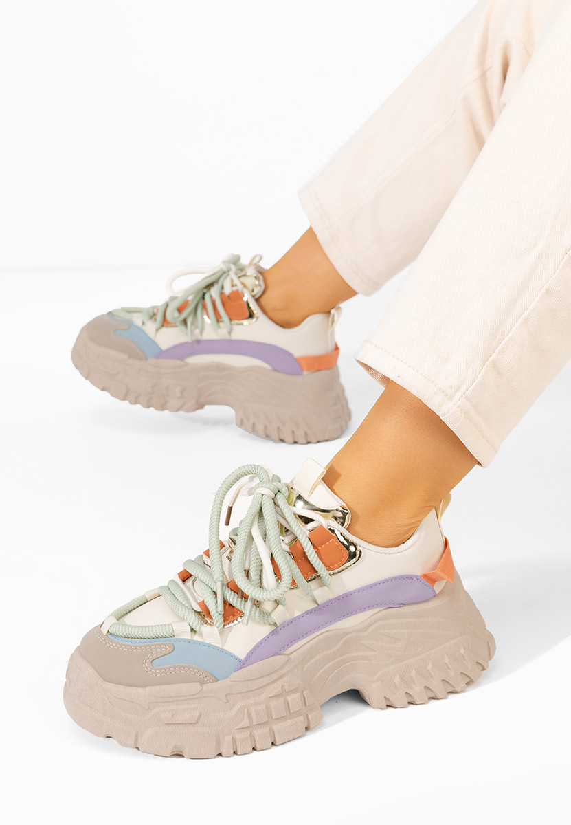 Tenisice na punu petu Elvora kaki