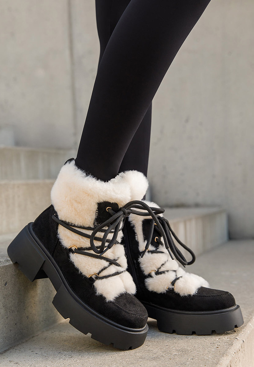 Zimske gojzerice za žene Aslyn crno