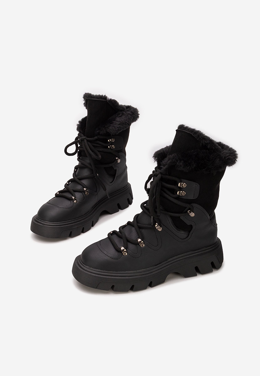 Zimske gojzerice za žene Celima crno