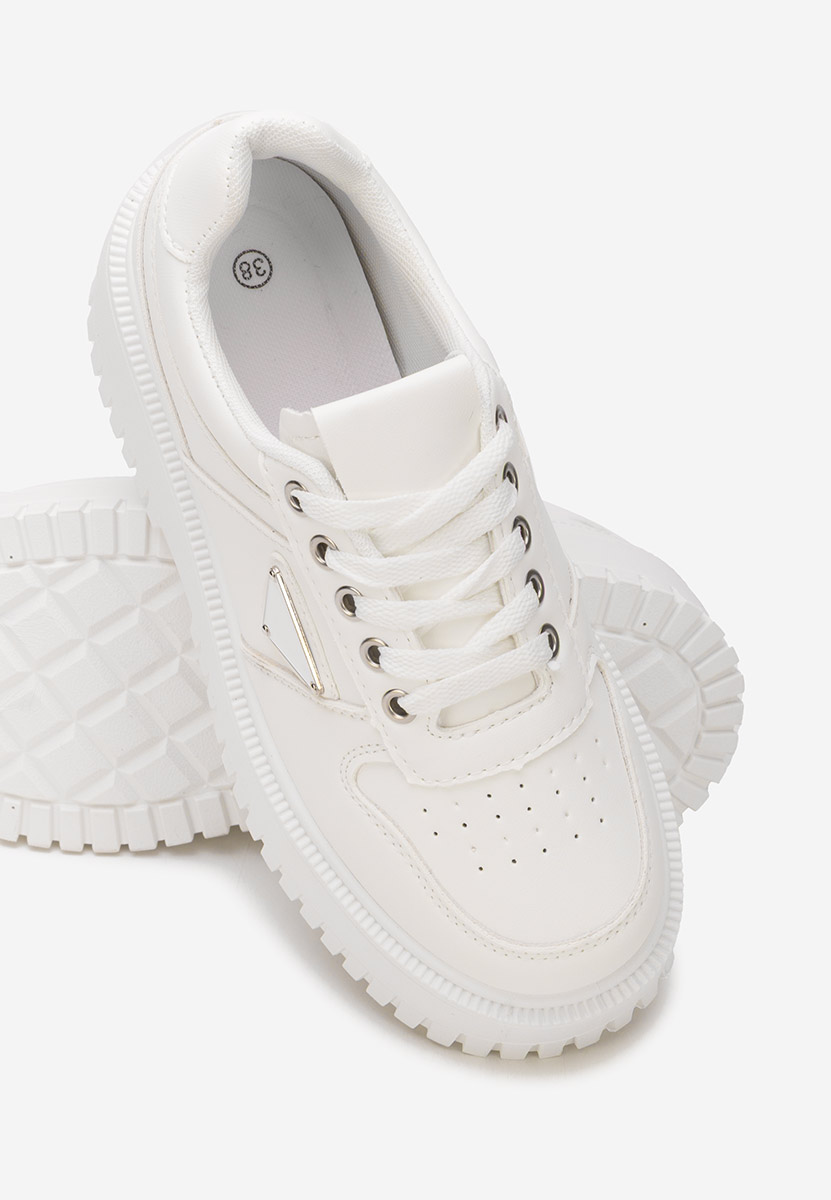 Tenisice sa platformom Madaline bijele