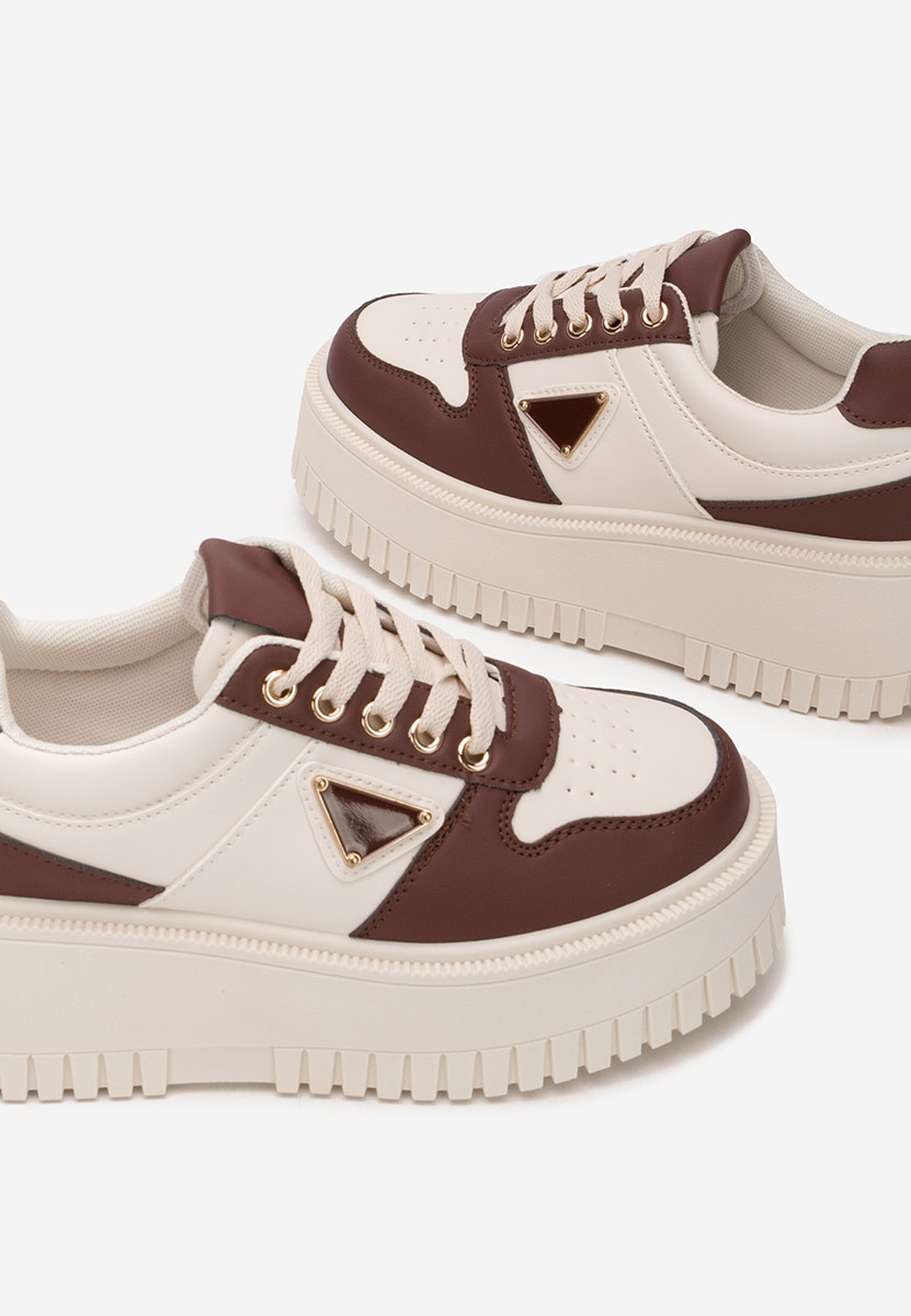 Tenisice sa platformom Madaline vinsko crvena