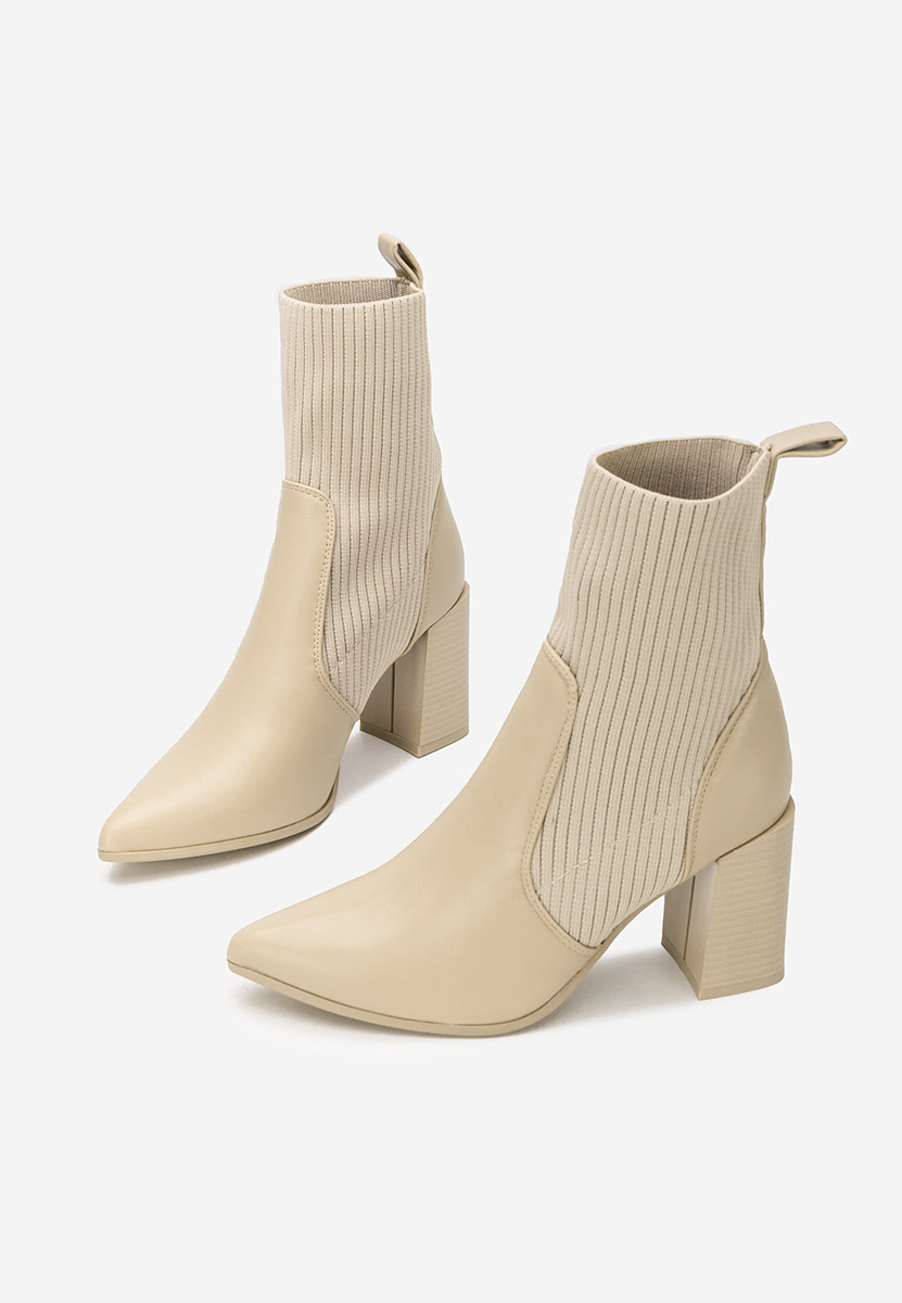 Gležnjače na block petu Vinuele V2 kaki