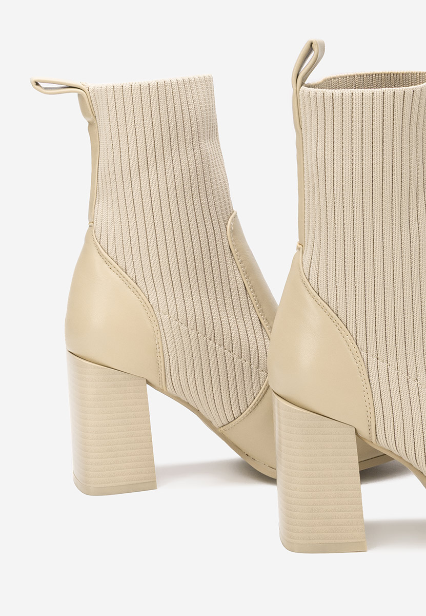 Gležnjače na block petu Vinuele V2 kaki