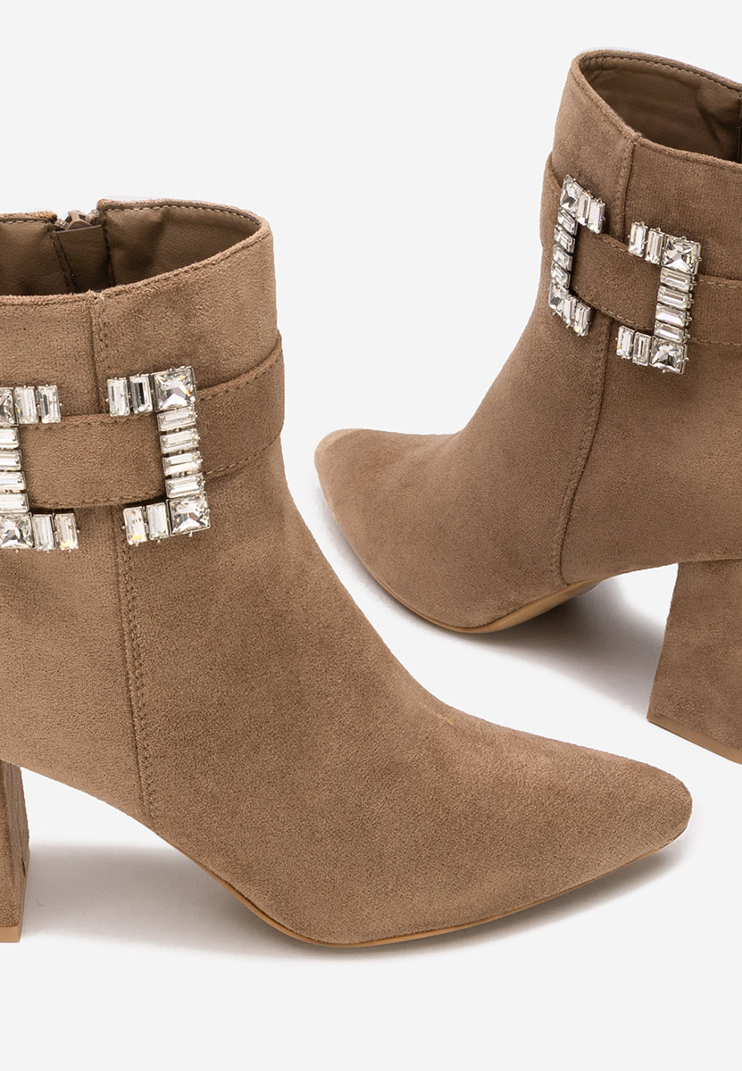 Elegantne gležnjače Lievine kaki