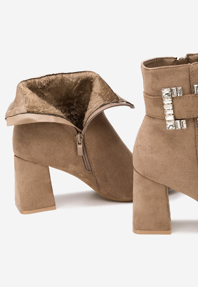 Elegantne gležnjače Lievine kaki
