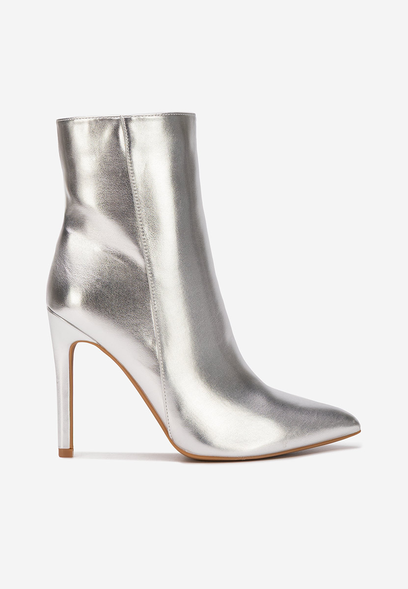 Štikle gležnjače Cendria srebrno