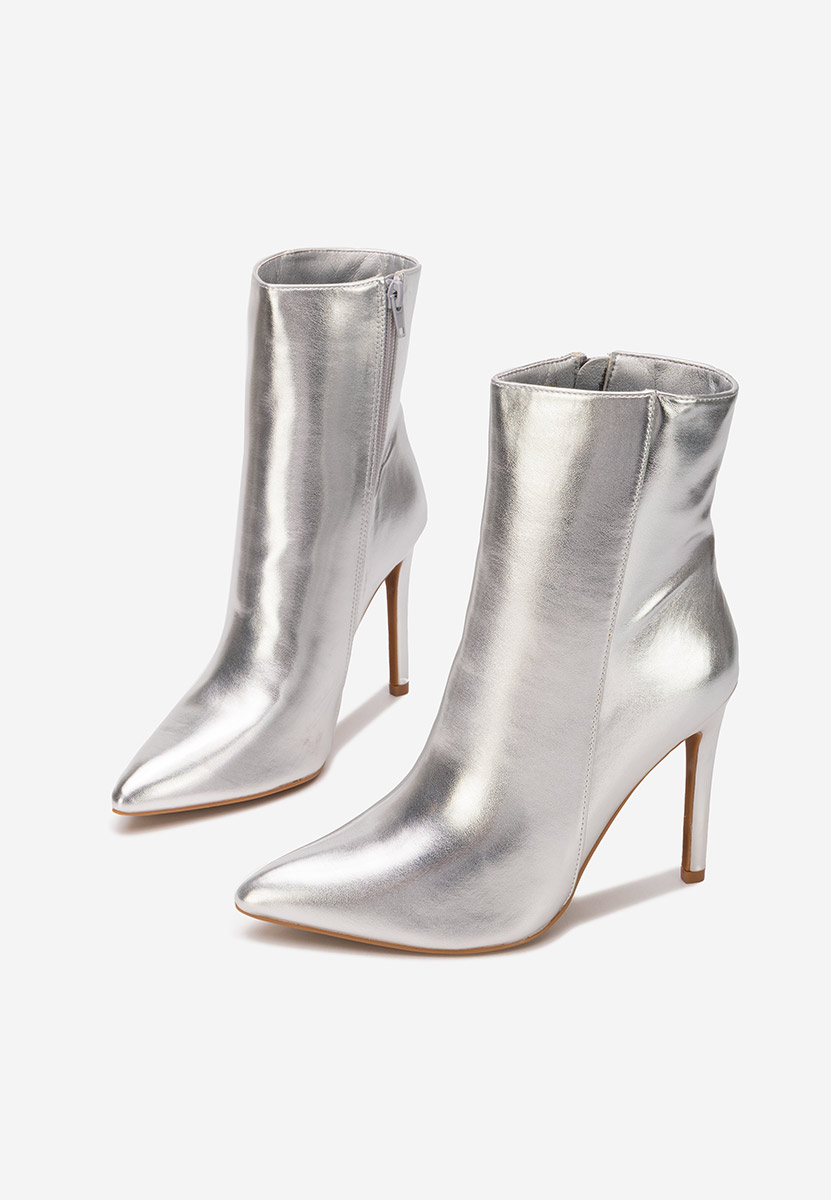 Štikle gležnjače Cendria srebrno