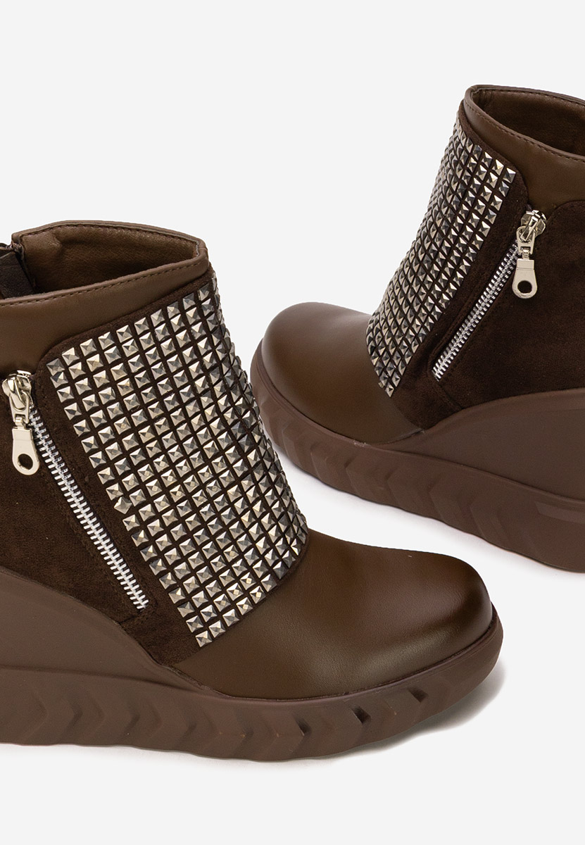 Gležnjače na punu petu Ismelora braon