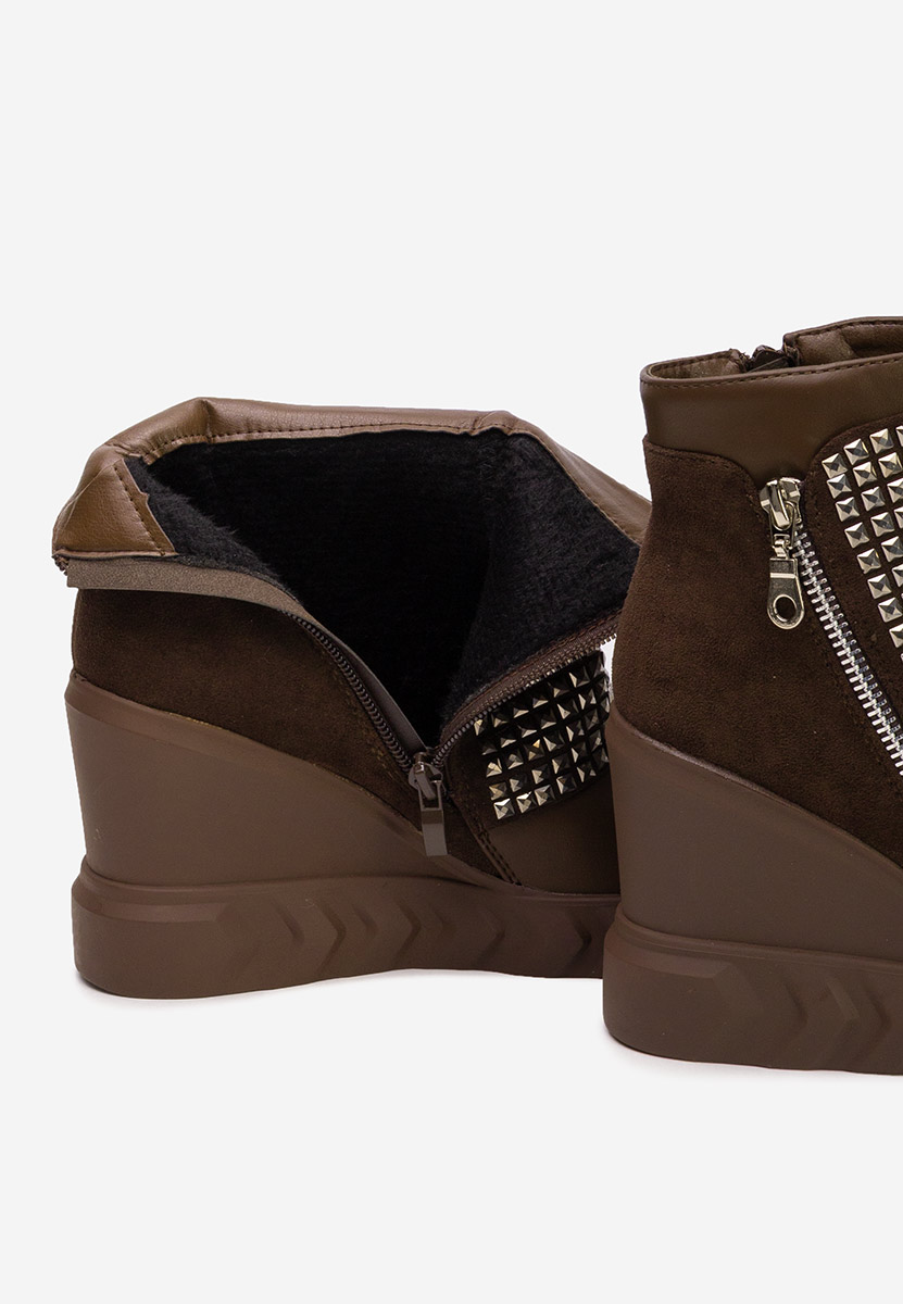 Gležnjače na punu petu Ismelora braon