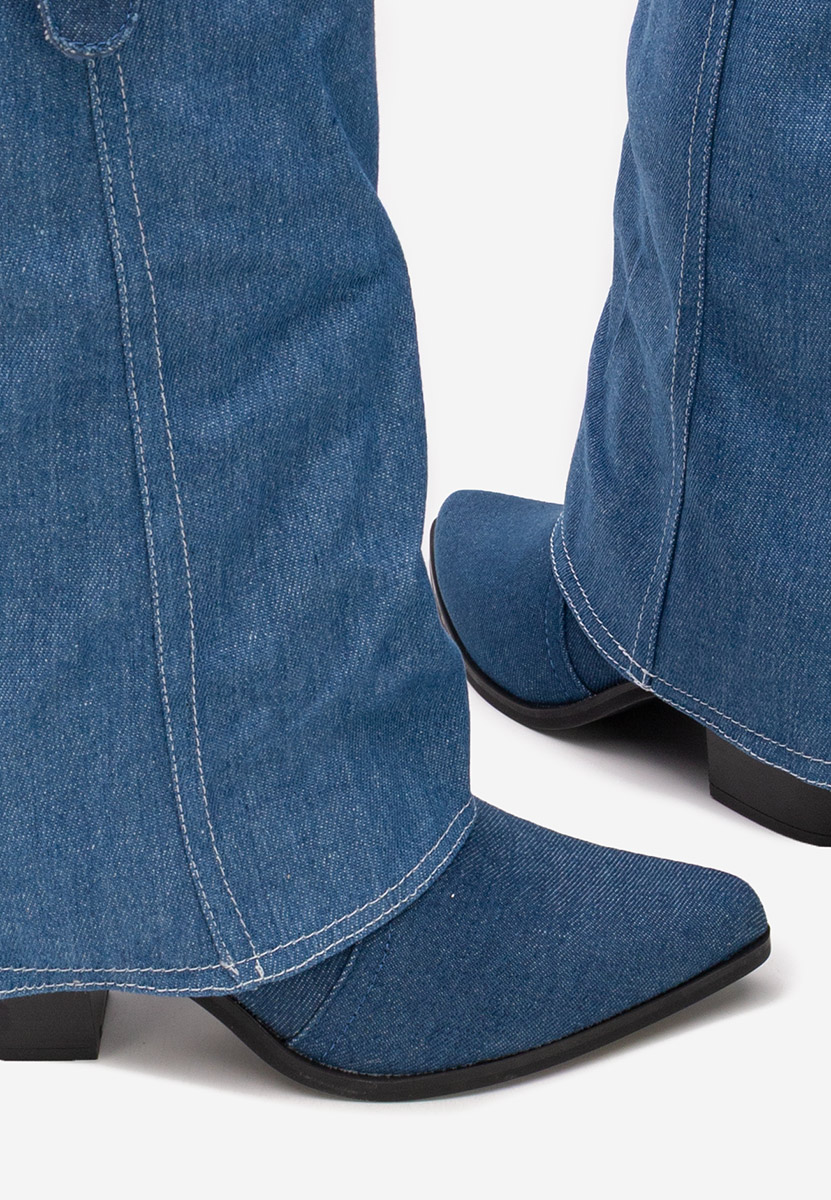 čizme kaubojke Josefima denim