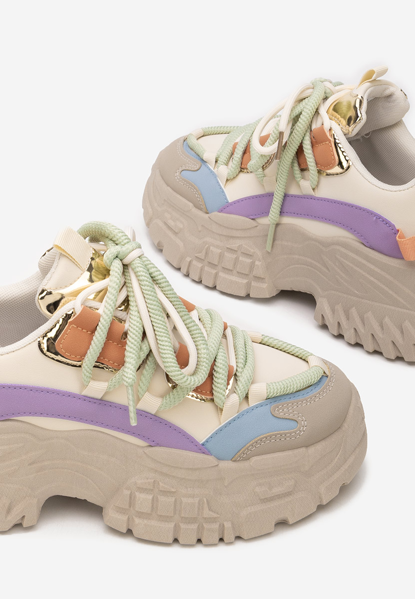 Tenisice na punu petu Elvora kaki