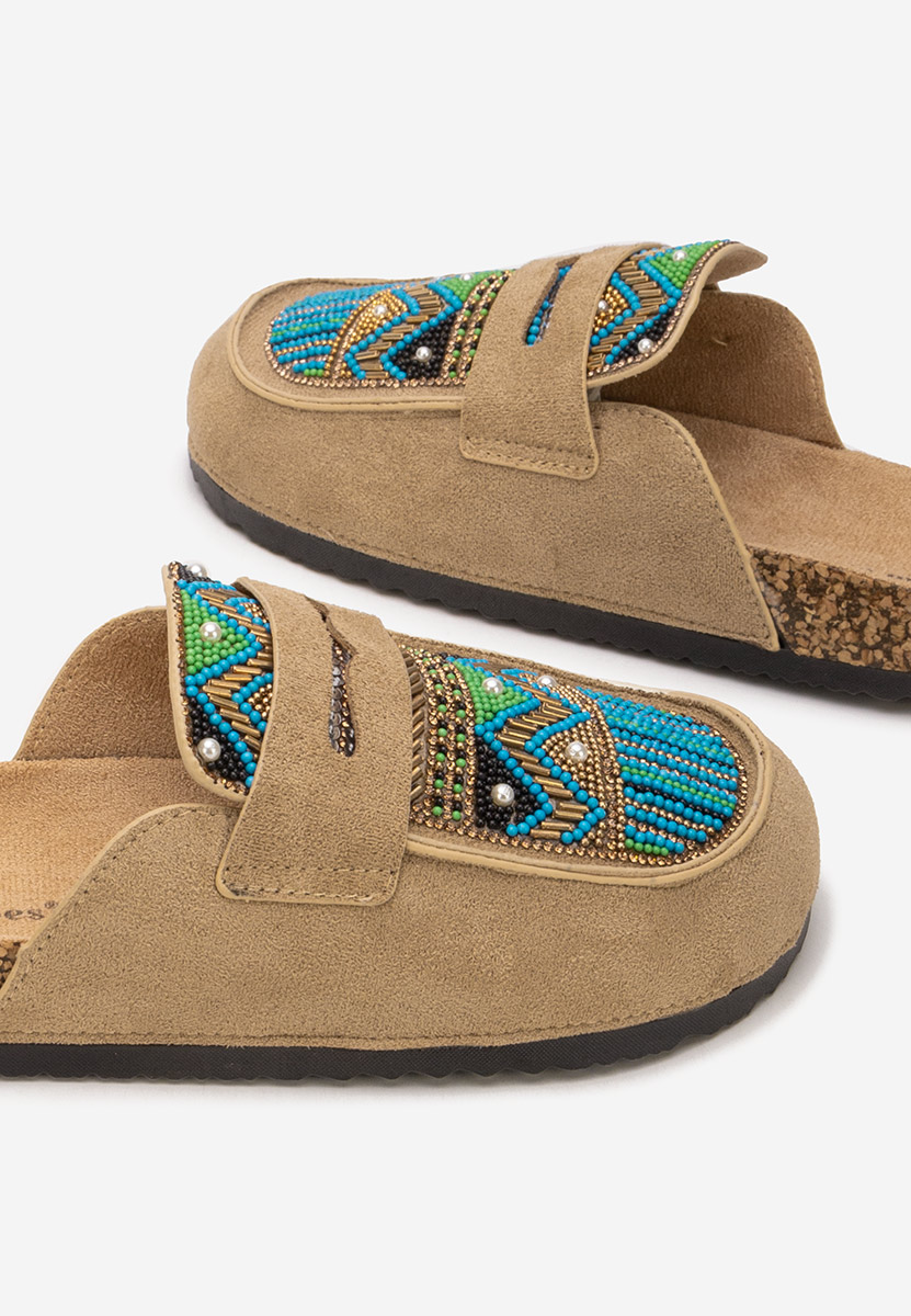 Ženske klompa Jovana kaki