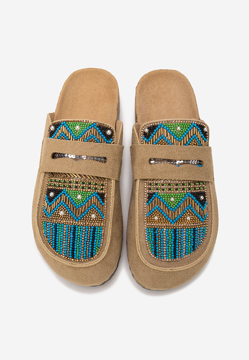 Ženske klompa Jovana kaki