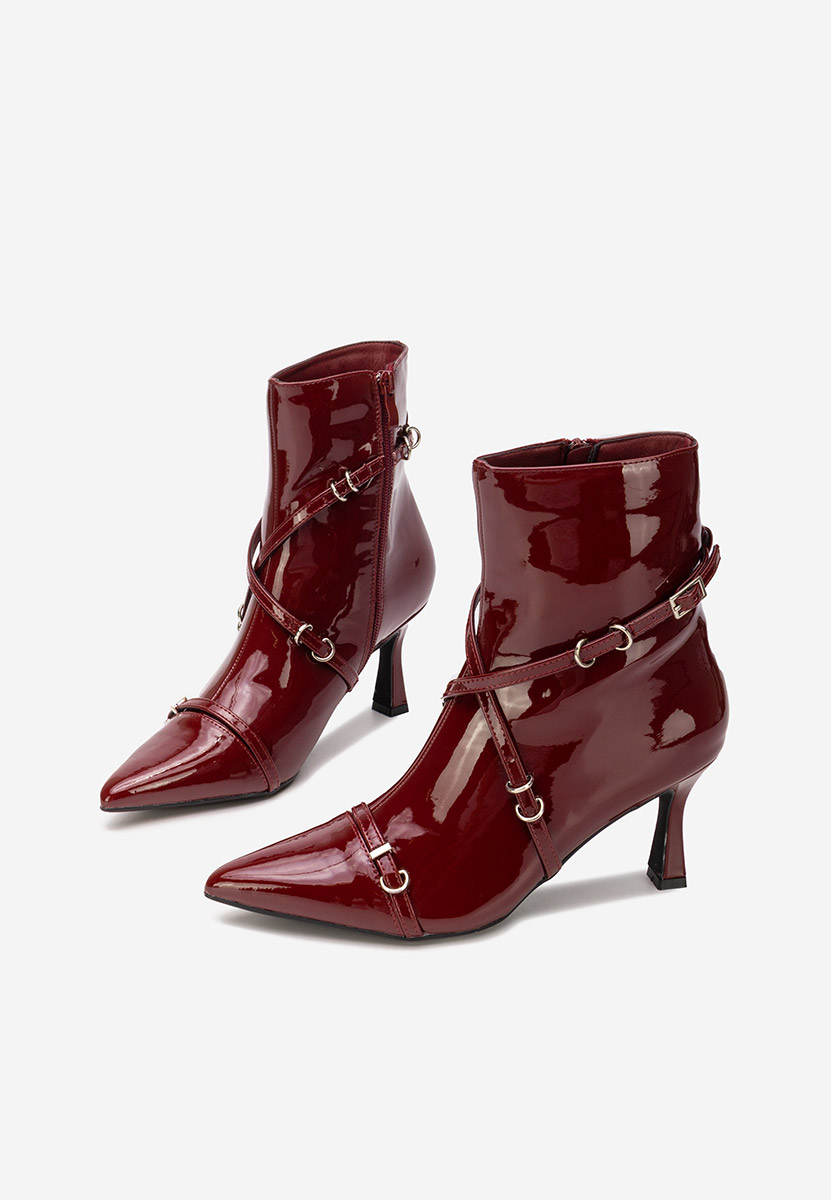 Štikle gležnjače Marcelia granat