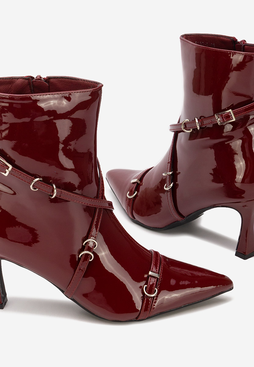 Štikle gležnjače Marcelia granat