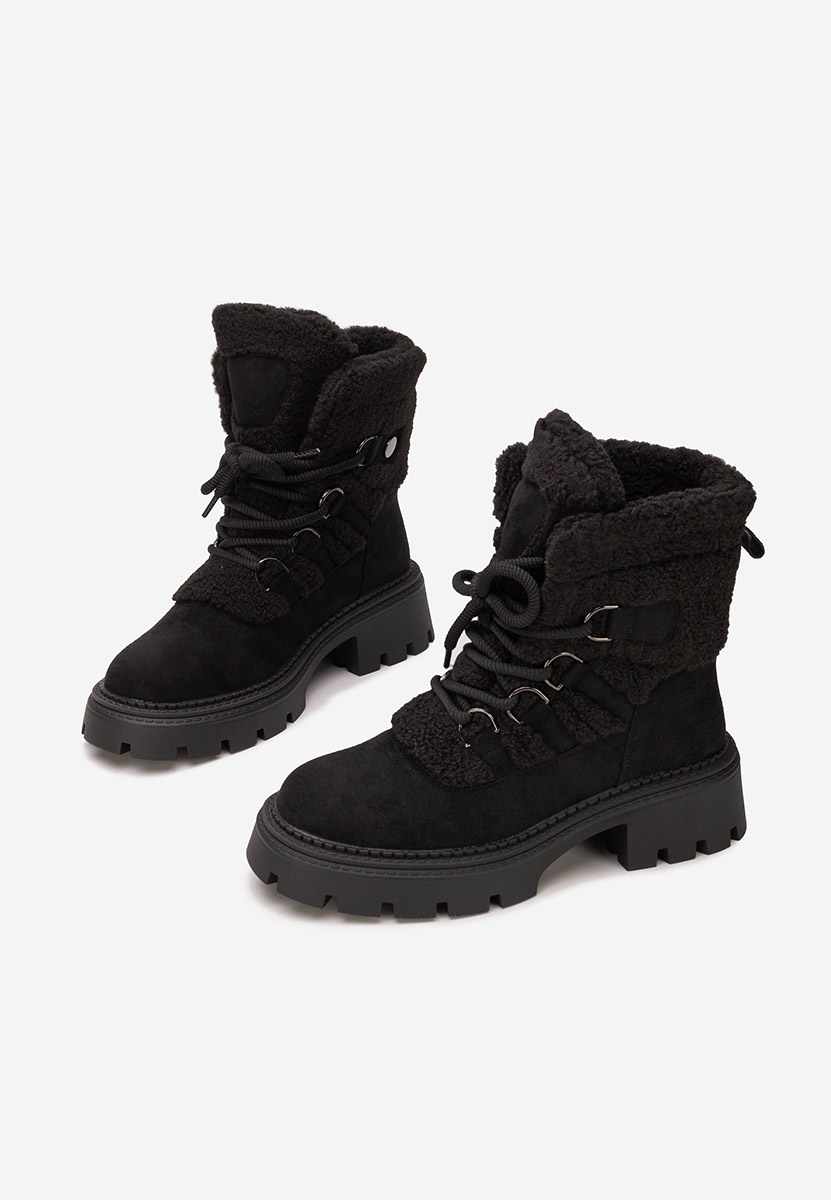 Zimske gojzerice za žene Kalindra crno