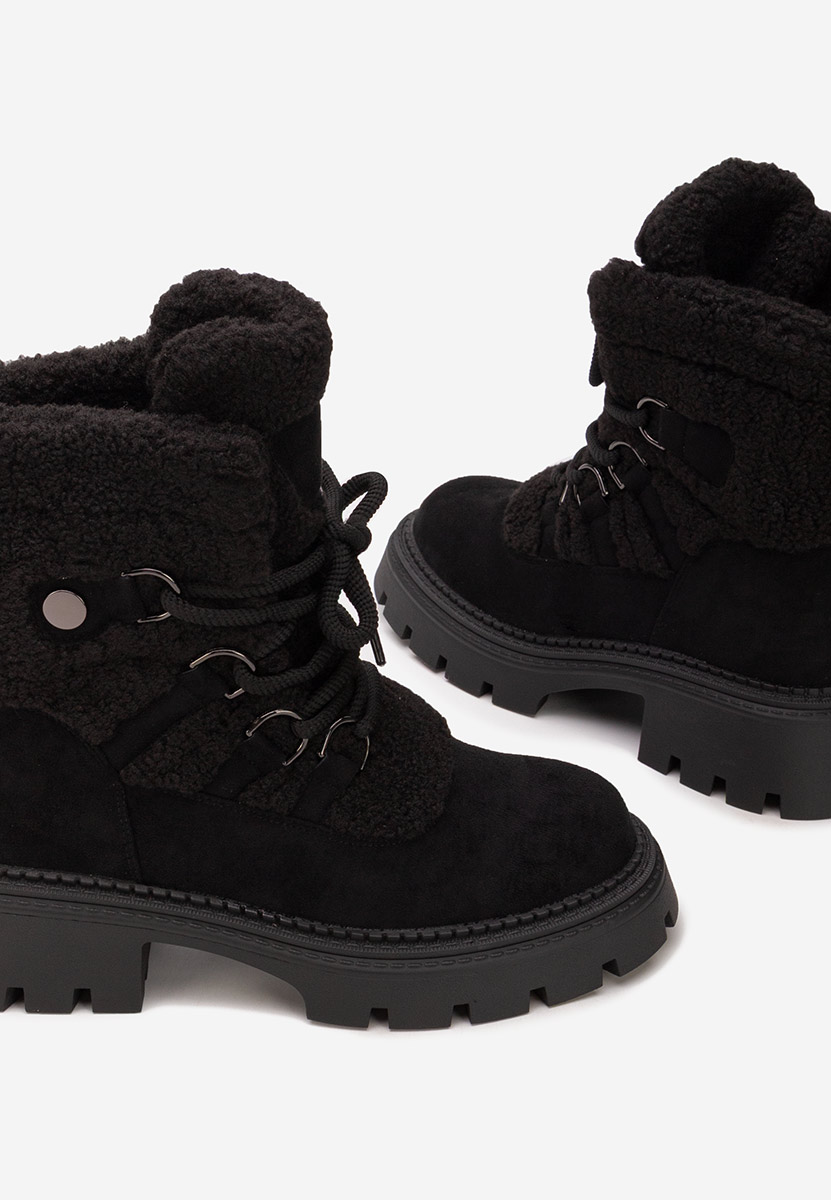 Zimske gojzerice za žene Kalindra crno