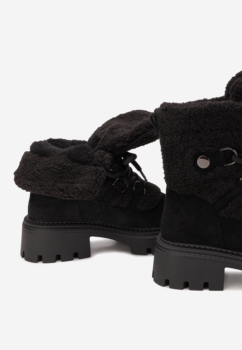 Zimske gojzerice za žene Kalindra crno